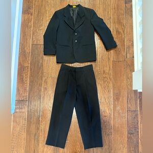 Boys Size 8, Classic Black Suit
